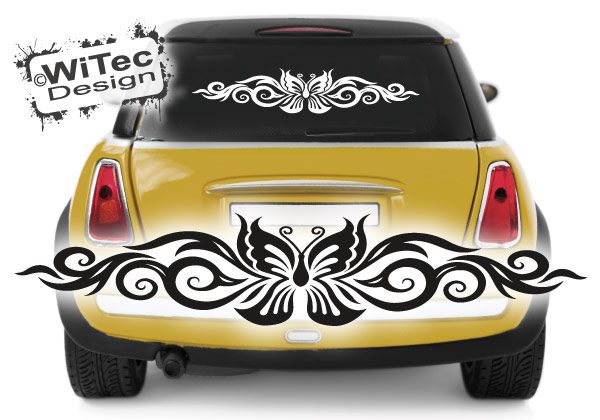 AA145 Schmetterling Tribal Auto Aufkleber Sticker