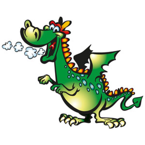 WA351 Wandtattoo Drache Kinderzimmer Wandaufkleber_b4