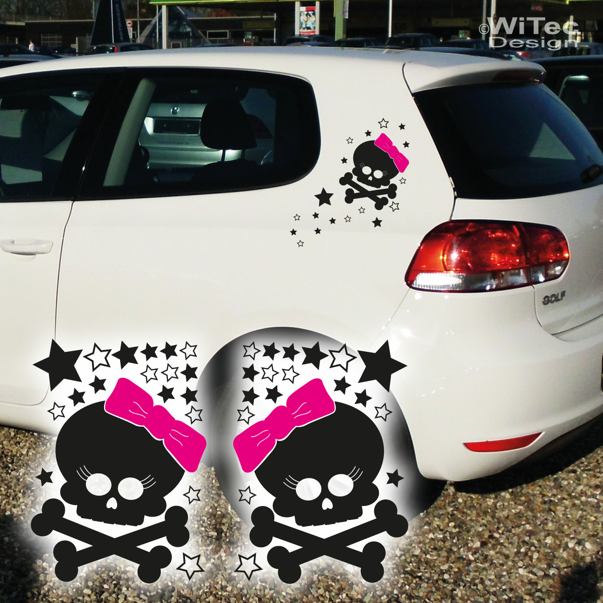 Skull Aufkleber Auto Auto Aufkleber Totenkopf Skull Sticker