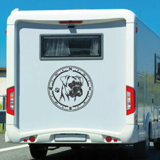 Wohnmobil Aufkleber Kompass Boxer