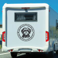 Wohnmobil Aufkleber Kompass Shih Tzu