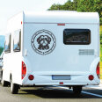 Wohnmobil Aufkleber Kompass Shih Tzu